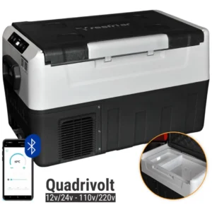 Geladeira Portátil Resfriar 35l Quadrivolt Motohome Caminhão